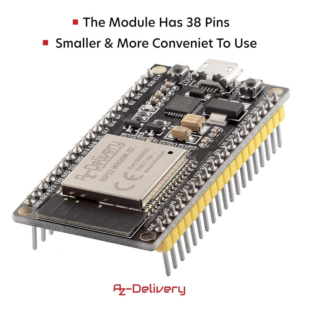Scheda di Sviluppo ESP32 NodeMCU WiFi CP2102