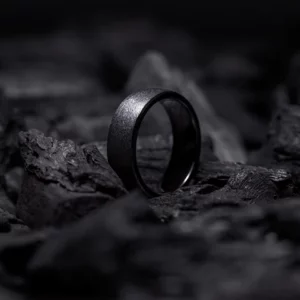 PAGO Ring Black Rough